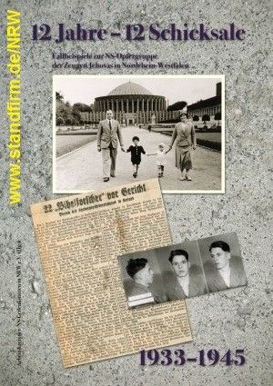 "12 Jahre - 12 Schicksale ...", Kirsten John-Stucke (Vorwort), Michael Krenzer (Didaktik), Johannes Wrobel (Text) für den Arbeitskreis NS-Gedenkstätten NRW e.V. (Hg.), Münster 2006, mit Grußwort des Ministerpräsidenten von Nordrhein-Westfalen Titelseite