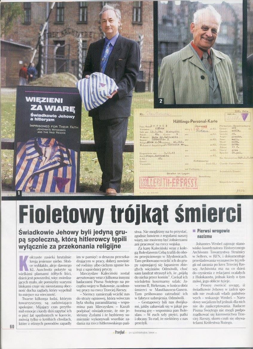 Foto aus der polnischen Zeitschrift "Przeglad" vom 14.11.2004, S. 60; Link folgen: mehr Informationen zur Quelle.